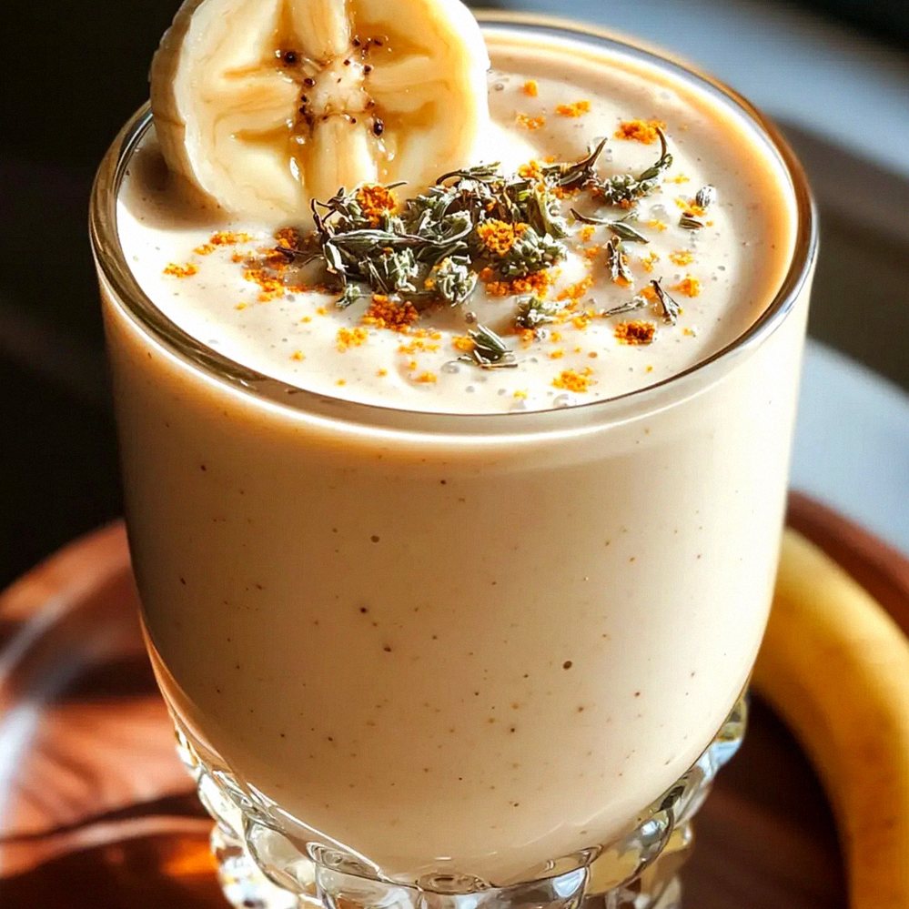 Bananenkamille Tee Smoothie für Entspannung und Genuss – Schritt 2