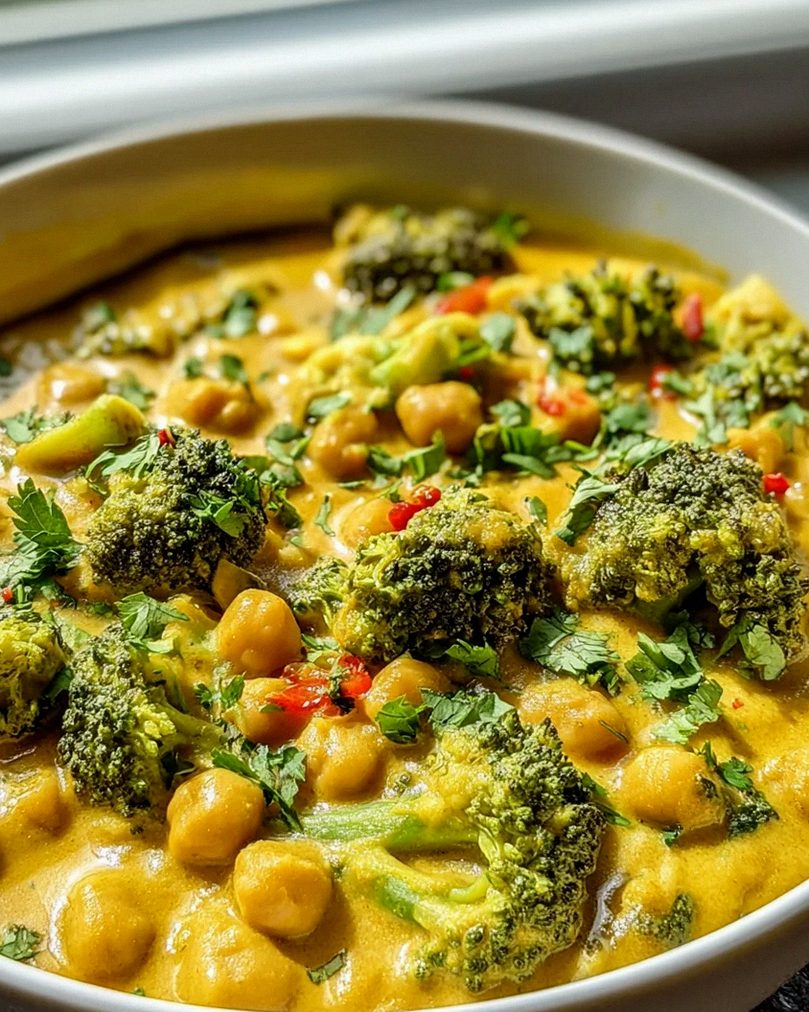 Brokkoli Kichererbsen Curry: Schnell, Lecker & Vegan genießen!