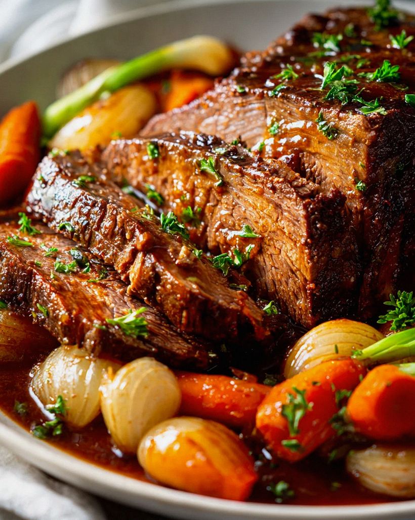 Butterzarter Rinderbraten im Dutch Oven: Butterzart & voller Aroma