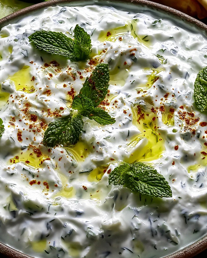 Cacık – Türkischer Joghurt-Gurken-Dip