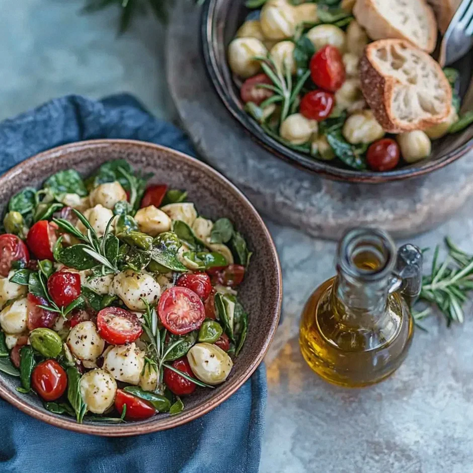 Caprese Salat mit Spargel in 20 Minuten zubereitet