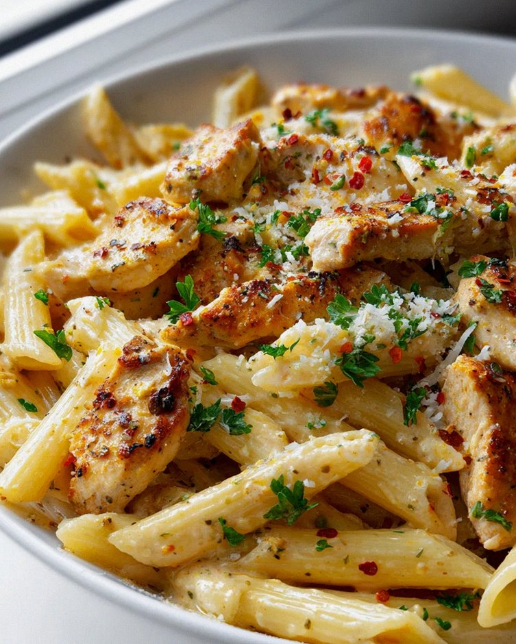 Cowboy Butter Chicken Pasta Rezept – Herzhaft und lecker!