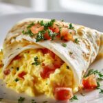 Creamy Breakfast Wrap with Egg and Cheese Magic