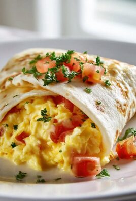 Creamy Breakfast Wrap with Egg and Cheese Magic