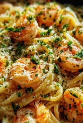 Cremige Garnelenpasta