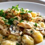 Cremige Gnocchi mit Hähnchen & Pilzen – Einfach lecker!