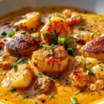 Cremiger Cajun Seafood Bowl: Scharfe Paprika & Chili-Genuss