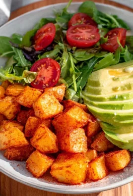 Crispy Oven Potato Salad Bowl – Quick & Delicious!