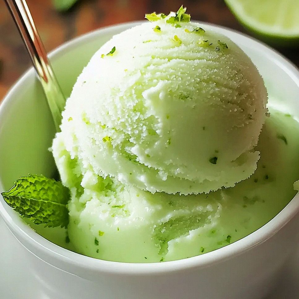 Erfrischender Limettensorbet für heiße Tage – Schritt 2