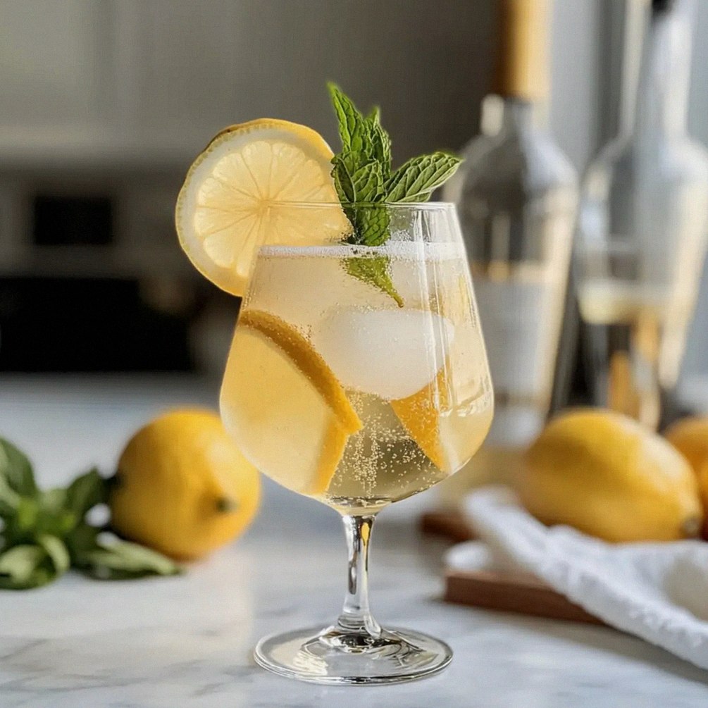 Erfrischender Limoncello Spritz für den Sommer