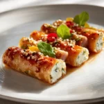 Feta Rollen im Ofen mit Chili und Honig – Ein Genuss!