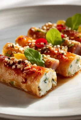 Feta Rollen im Ofen mit Chili und Honig – Ein Genuss!