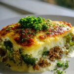 Fitness Auflauf: Dein leichter Genuss mit Brokkoli & Rinderhack