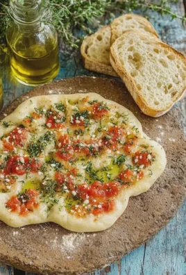 Fladenbrot mit Tomaten Knoblauchbutter selbst machen