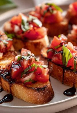 Frische Mini Bruschetta