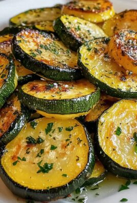 Geröstete Zucchini und Kürbis – Schnelles Rezept