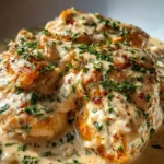 Hähnchenfilet in Frischkäse-Parmesan-Soße