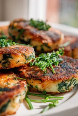 Herzhafte Quark Patties: Spinat-Kräuter-Traum für Genießer