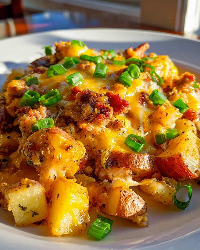 Käsiges Lagerfeuer: Rind, Wurst & Kartoffel-Glück Pur!