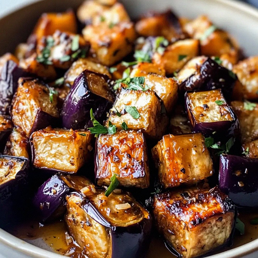 Knoblauch geröstete Aubergine: Einfach und lecker – Schritt 2