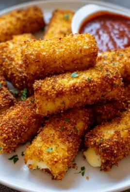 Knusprige Air Fryer Mozzarella Sticks – Einfach und Lecker!