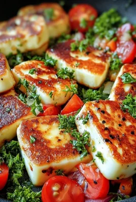 Knuspriger Halloumi aus der Pfanne