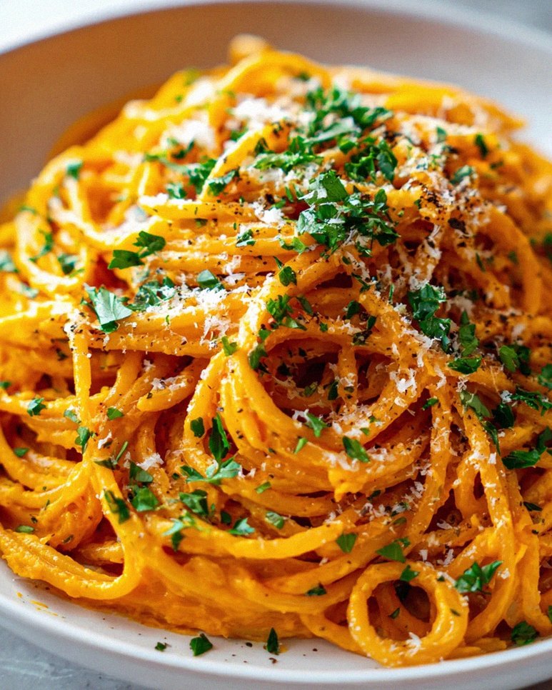 Köstliche One Pot Kürbis Pasta – Schritt 2
