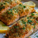 Krosse Parmesan-Lachsfilets aus dem Ofen: Schnell & lecker!