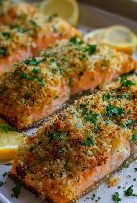 Krosse Parmesan-Lachsfilets aus dem Ofen: Schnell & lecker!