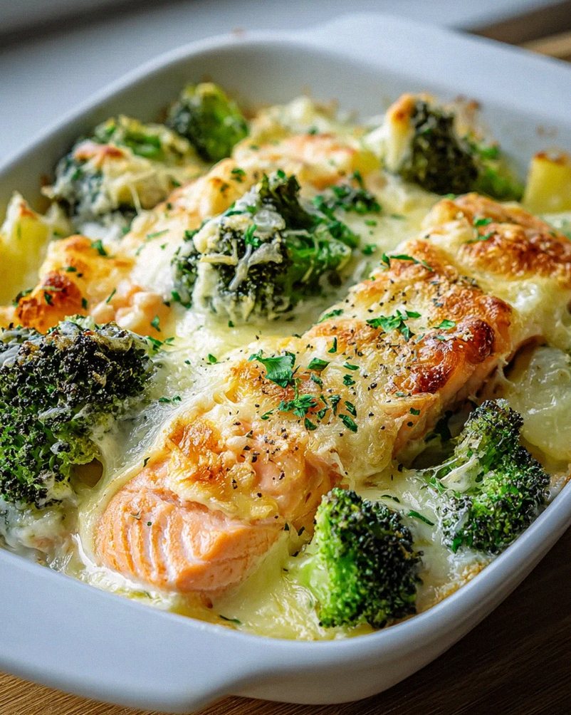 Lachs Brokkoli Gratin – Gesundes Rezept für jeden Tag!