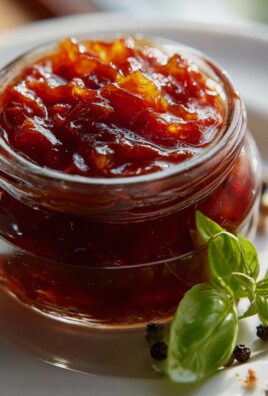 Leckeres Tomaten Chutney zum Einmachen für den Vorrat!