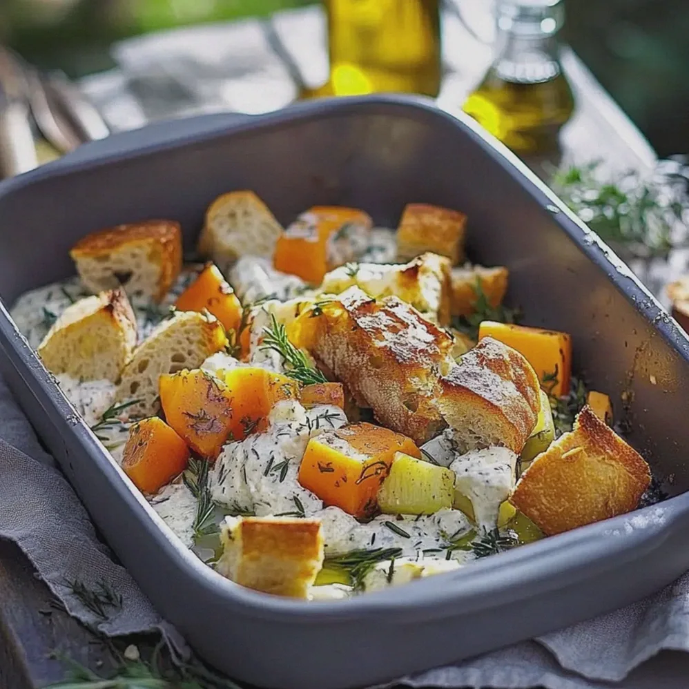 Ofengemüse mit Lachs und Kräuterquark zubereiten – Schritt 1