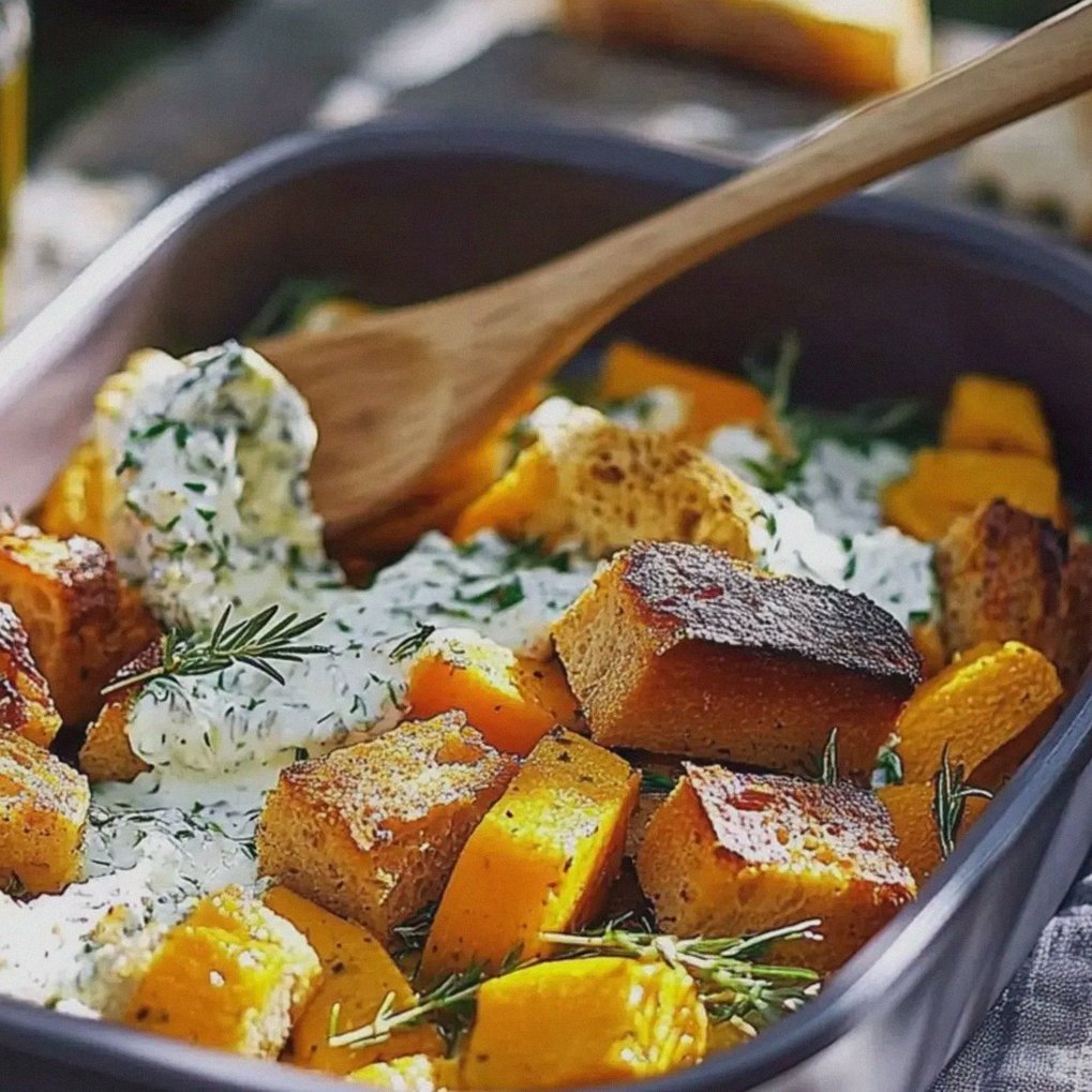 Ofengemüse mit Lachs und Kräuterquark zubereiten – Schritt 2