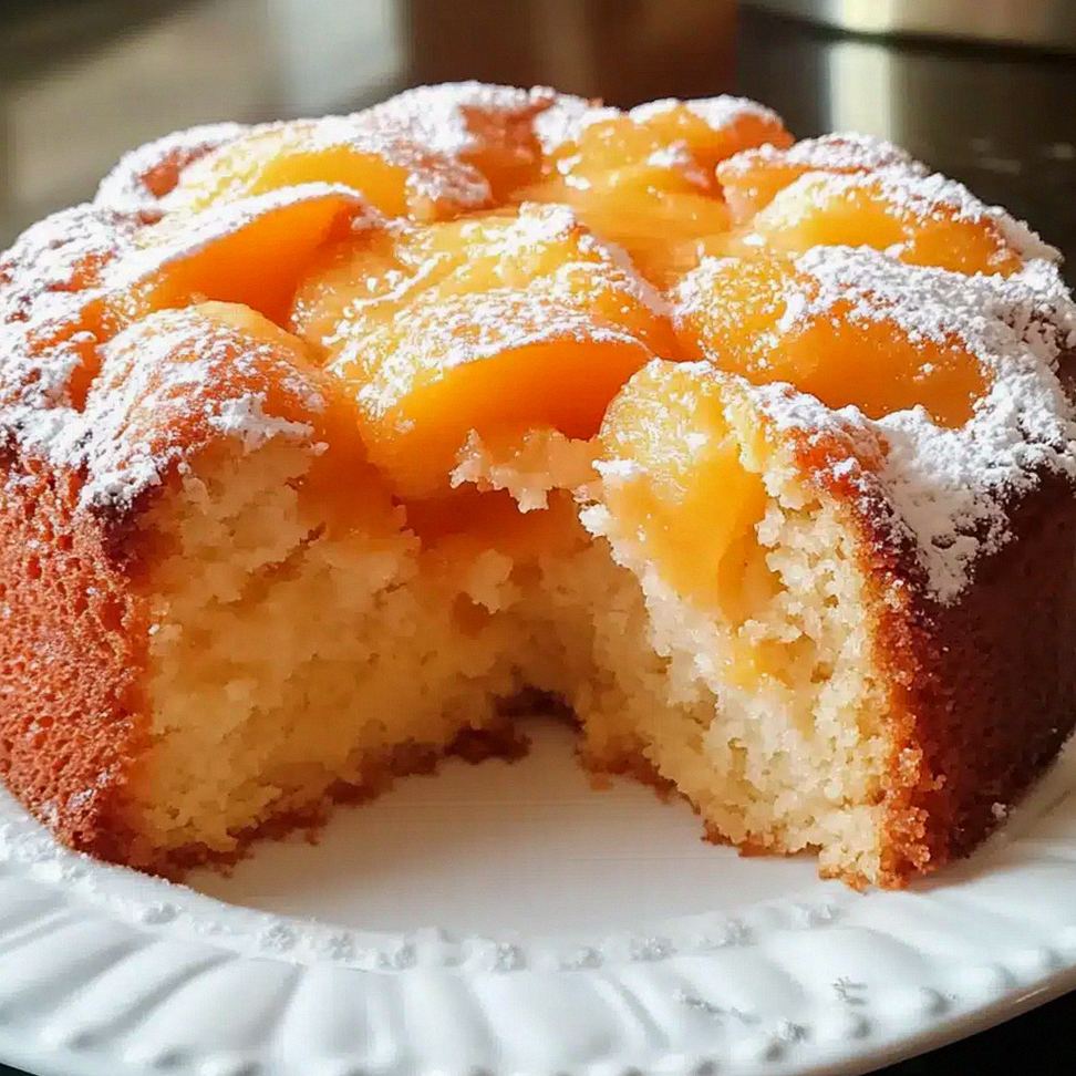 Pfirsich-Cobbler-Gugelhupf für den perfekten Genuss – Schritt 1