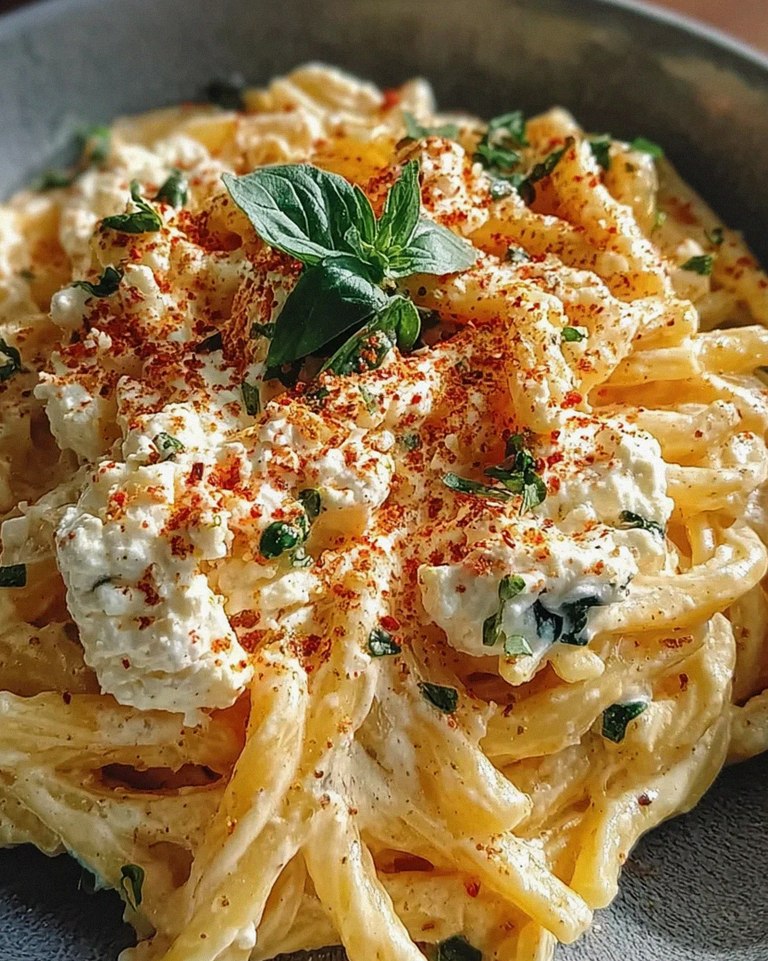 Protein Nudeln mit Hüttenkäse – Schritt 2