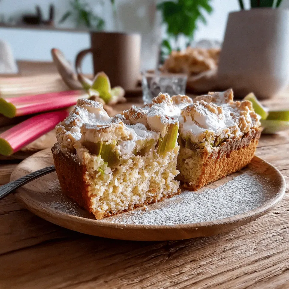 Rhabarberkuchen mit Mürbeteig – Fruchtig-frischer Klassiker für den Frühling – Schritt 1