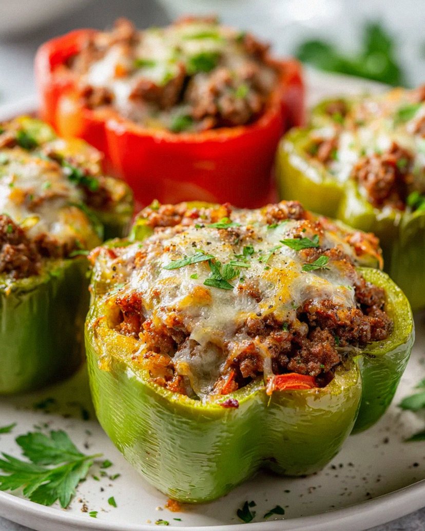 Saftige Paprika-Boote mit Hackfleisch – Schritt 2