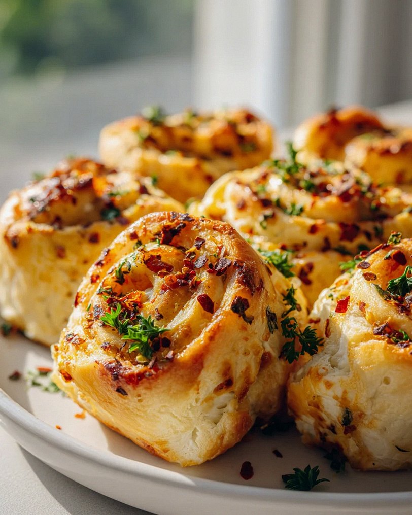 Spicy Feta Rolls with Chili Flakes – Easy Appetizer Recipe