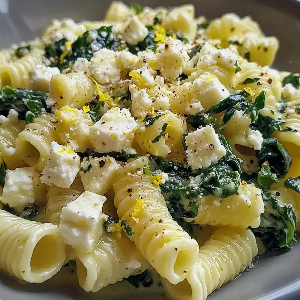 Spinat und Feta Pasta in nur 25 Minuten – Schritt 2