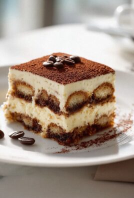 Tiramisu Mit Mascarpone Und Espresso: Ein himmlischer Genuss