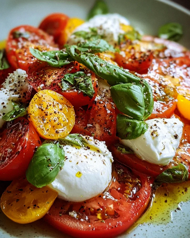 Tomatensalat mit Burrata