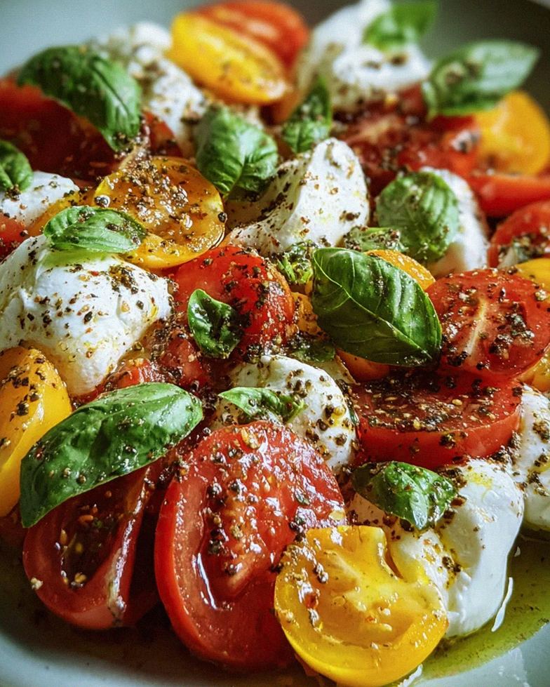 Tomatensalat mit Burrata – Schritt 1