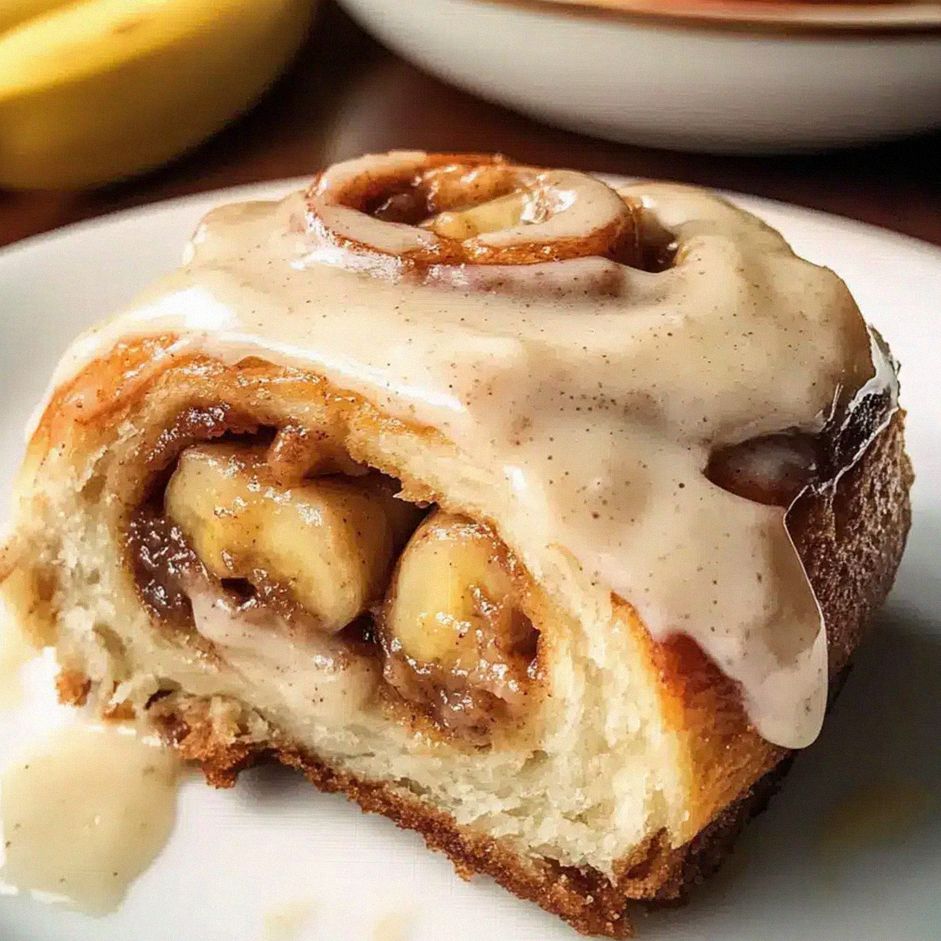 Zimtschnecken mit Banane und braunem Butterfrosting – Schritt 2